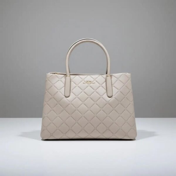 Stay Online Royal Quilted Tote