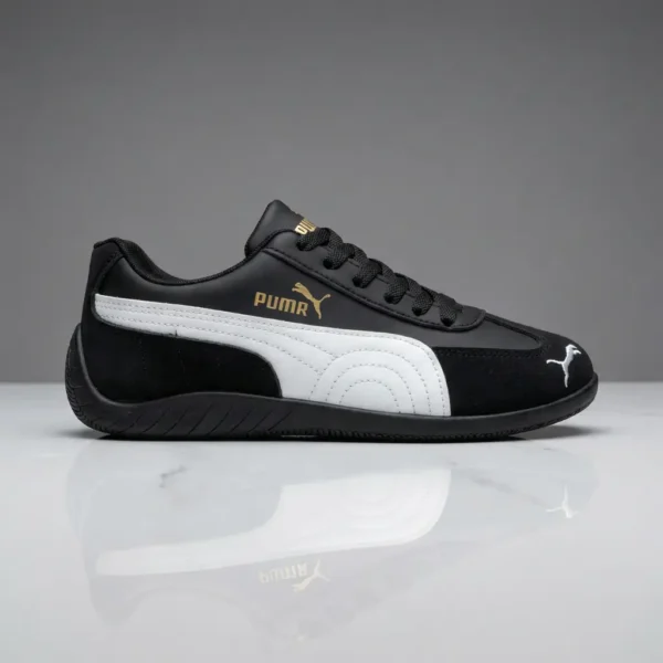 mens comfortable sneakers casual walking shoes black white